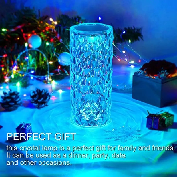 LED Crystal Table Lamp